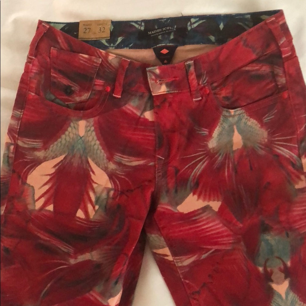 Maison Scotch Amsterdam Blauw “La Parisienne” Jean
